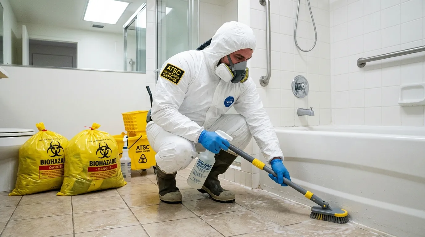 Decontamination equipment deployed for Blood Cleanup in White City